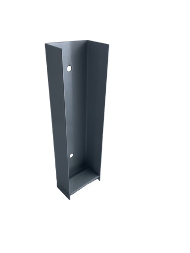 ZÁKLADOVÝ KONEKTOR 55x200 CEOWNIK, pozinkovaný STRIEBORNÝ