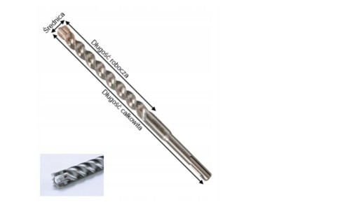 B-46523 MAKITA Vŕtačka SDS PLUS V-PLUS 6x100x160