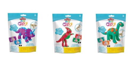 PLAY-DOH Air Clay Dinos - zelený dinosaurus - kreatívna hračka