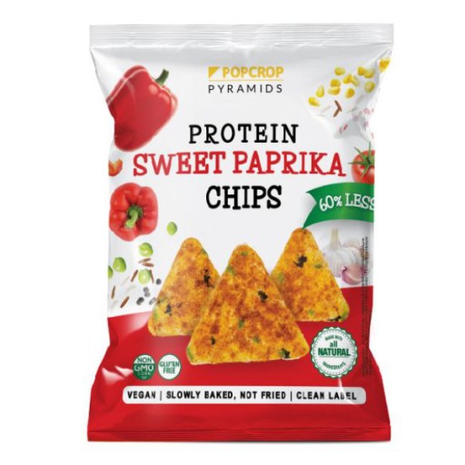 Proteínové chrumky s príchuťou sladkej papriky, bezlepkové, 60g