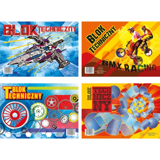 Technický blok A4 Protos