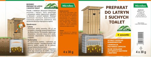 MICROBEC ULTRA Baktérie pre suché toalety a latríny