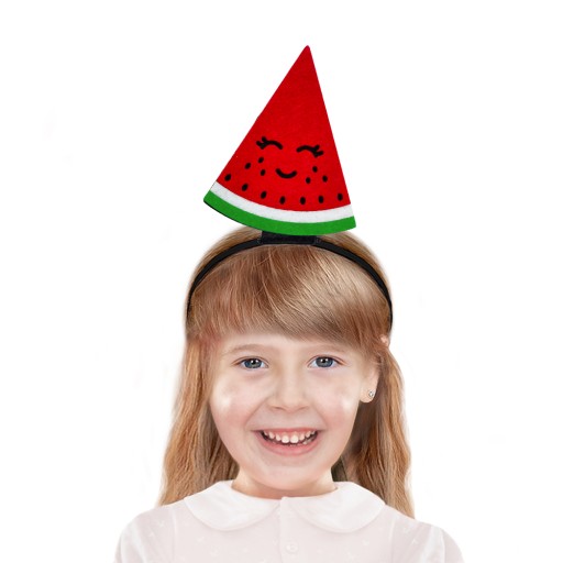 ČELENKA VODOVÝ OVOCNÝ, OUTFIT ČERVENÝ VODOVÝ MELÓN