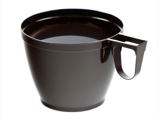 ŠÁLKY, HNEDÉ HRNKY, NA HORÚCE NÁPOJE, KÁVA, ČAJ, HRNČEK 160ml, 50ks