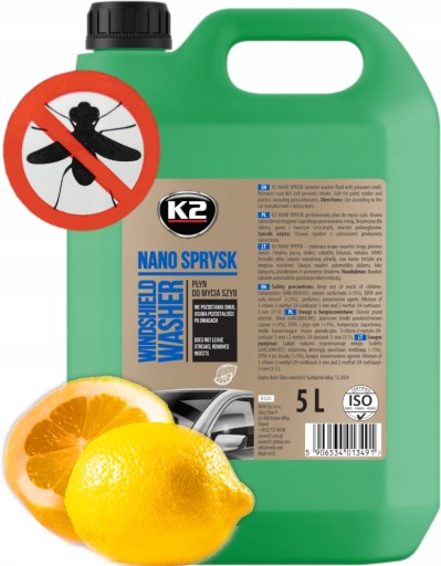 K2 NANO kvapalina do ostrekovačov LETNÝ SPREJ 5 litrov