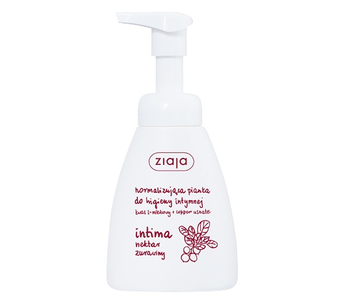Ziaja Intima, Cranberry pena na intímnu hygienu, 250 ml
