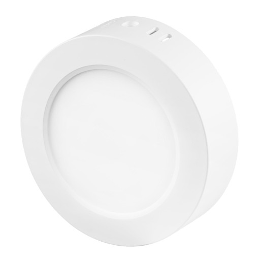 Kruhové LED svietidlo DONA prisadené, teplá biela, 6W stropné LED svietidlo Plafon