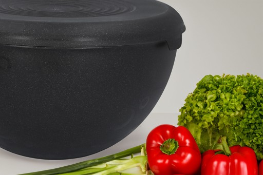 VEĽKÁ KUCHYŇSKÁ PLASTOVÁ MISKA 6L S POKROKOM MISKA NA ČIPESKY A ŠALÁT 29 CM