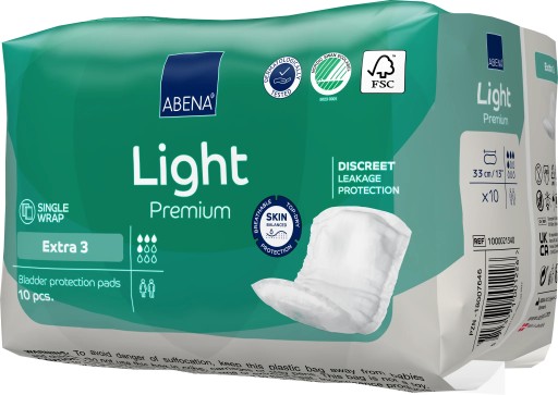 ABENA Light Extra, špeciálne absorpčné urologické vložky pre ženy