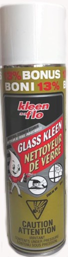 KLEEN-FLO AKTÍVNA PENA NA ČISTENIE SKLA OKIEN 886 624ML KLEENFLO