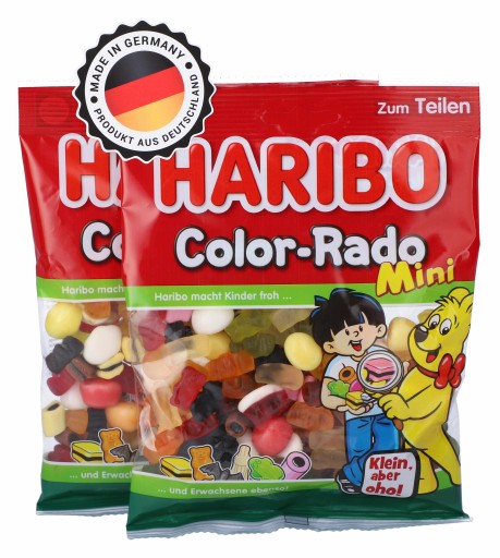 Želé fazuľky HARIBO Color-Rado MINI MIX príchutí