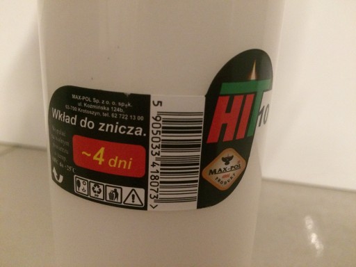 Vložka do sviečky Max Pol 10 HIT
