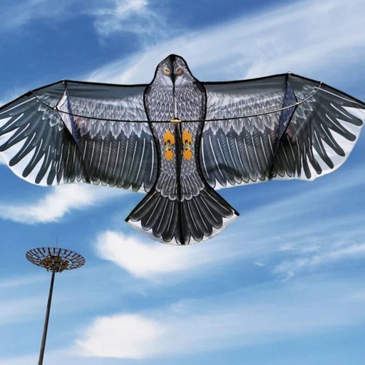 MEGA KITE EAGLE SILNÝ VEĽKÝ OBROVSKÝ VTÁK XXL 150 CM Odpudzovač VTÁKOV
