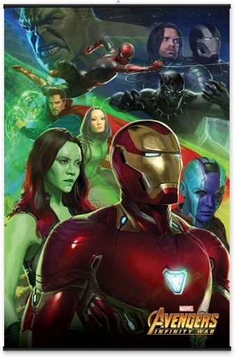 Plagát Avengers Infinity War Iron Man 61x91,5 cm