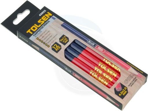 TESÁRSKA ceruzka 12 KS 12X7,5X176 MM.
