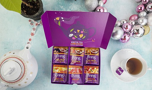 Irving Tea Set Collection Čajová krabička na čokoládu 6 príchutí 30 ks