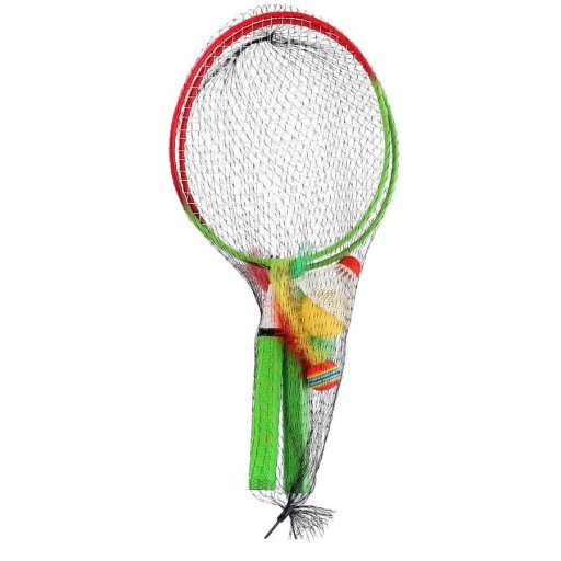 NILS NRZ051 Junior bedmintonový set s 2 kusmi rakiet a pádlami