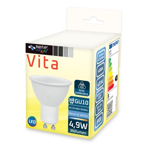 HALOGÉNOVÁ LED žiarovka GU10 DIODE 2835 5W 230V