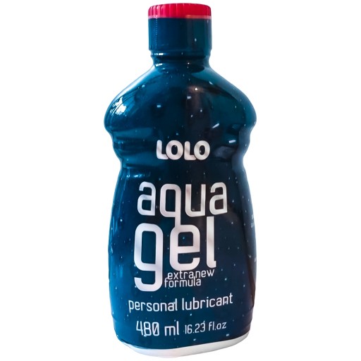 LOLO AQUA GEL EFEKTÍVNY hydratačný klzný gél na sex lubrikant 480 ml