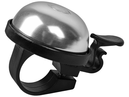 STRIEBORNÝ ZVON NA BICYKEL 22,2mm