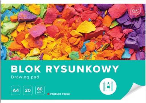INTERPRINT VÝKRESOVÝ BLOK A4 20 listov biely x3