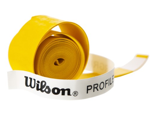 Matný tenisový obal Wilson Overgrip - žltý