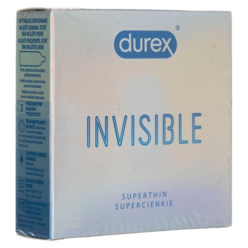 Tenké kondómy Durex Maximálne pocity 3x