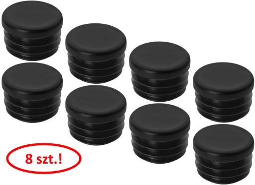 Násuvná koncovka na stoličky pre 25mm profily, 8 ks
