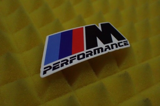 NÁLEPKA BMW M PERFORMANCE STICKER 7 x 3 cm
