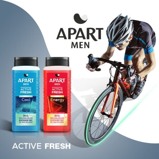 Apart Men Osviežujúci gél na intímnu hygienu 300 ml