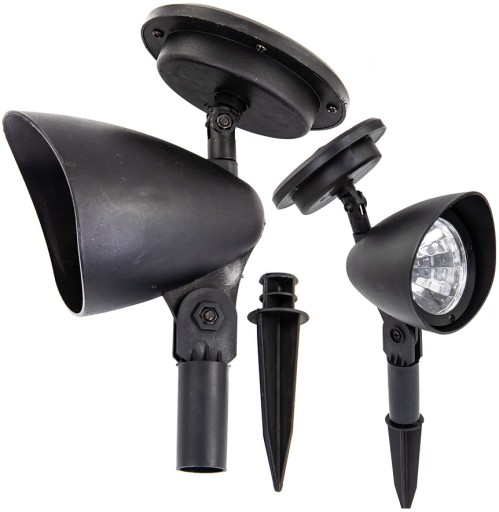 LED SOLÁRNA ZÁHRADNÁ LAMPA S REFLEKTOROM