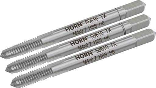 M4 HSS ZÁVIT M4x0,7 mm. SADA 3 KS