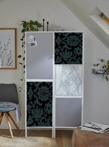SAMOLEPIACA NÁBYTKOVÁ DYHA 45x50 ORKATA ČIERNA