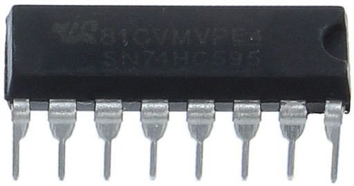 74HC595 Arduino 8-bitový posuvný register