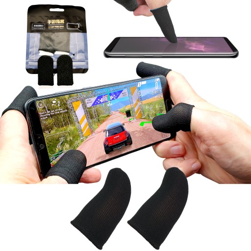 Kryty prstov pre GRAPHIC HRÁČOV, priedušné, Android IOS, 2 kusy