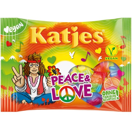Katjes Peace&Love želé z Nemecka