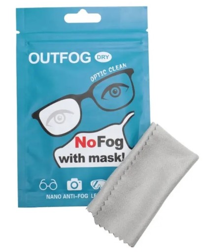 Utierka na okuliare z mikrovlákna značky OUTFOG
