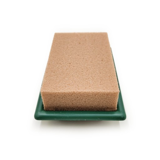 Stolička Deco MINI - zelená - kvetinová hubka so stojanom - suchá