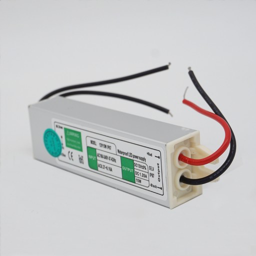 HERMETICKÝ VODEODOLNÝ LED ZDROJ 12V 15W IP67