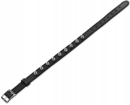 KOŽENÝ GOLIER S OSTRÝMI, SEXY KRČNÍK CHOKER