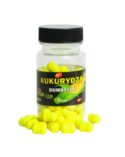 CORN POP UP DUMBELLS MCKARP 8mm NÁSTRAHA