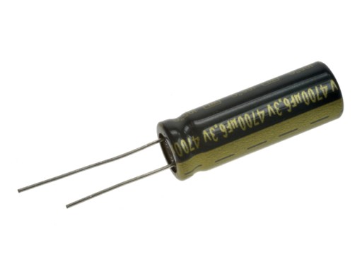 4700uF 6,3V LOW ESR kondenzátor 1 ks