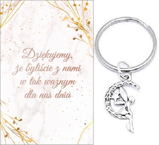 ĎAKUJEME HOSTOM DARČEK SVADOBNÝ ANJEL KĽÚČOVKA SPOMIENKY