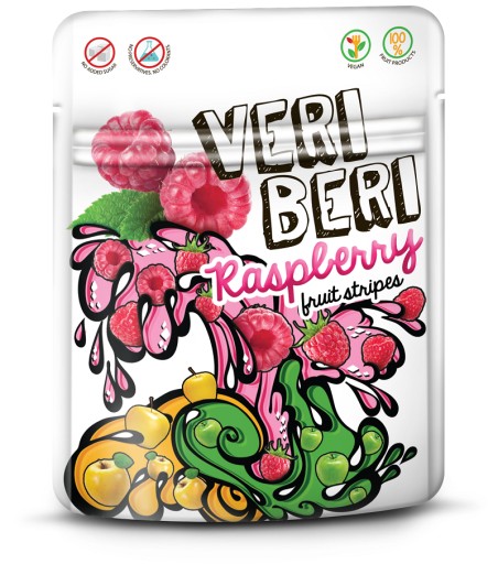 OVOCNÉ ŽELÉ BEZ CUKRU Malina 50g Veri Beri