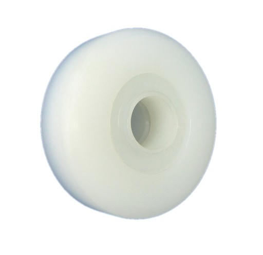 Polyamidový valček na brány bez ložísk, priemer 90mm, priemer 25mm