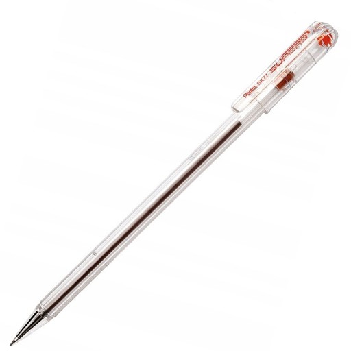 Guľôčkové pero Pentel BK77-B SUPERB Červené 0,7 mm