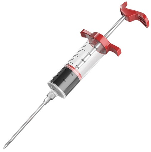 INJEKTOR NA SUZENÉ MÄSO ŠUNKOVÁ STRIEKAČKA + 3 IHLY 30ML AG406B