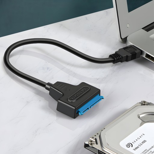 ADAPTÉR USB 3.0 NA SATA 2.5 PRE HDD SSD KONVERTOR KÁBLOVÝ ADAPTÉR