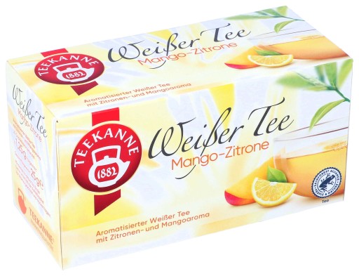 Teekanne Lemon Mango biely čaj 20 sáčkov 25g DE