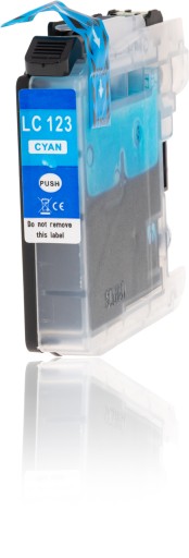 4x atrament pre Brother LC123 DCP-J132W DCP-J152W CHIP